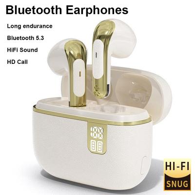 Bluetooth Earphone Wireless Headphone HiFi Stereo Sport Gaming Headsets ENC HD-Calling Noise Reduction Earbuds For