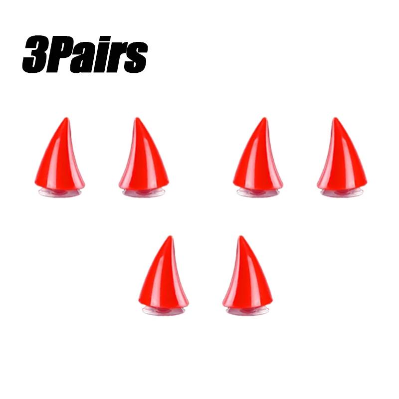 Motorbike Helmet Suction Cup Decoration  Helmet Suction Cups  Devil's Horn Decorative Accessories  Bull Horn Helmet Decoration