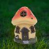 Solarbetriebene Pilzstatue für den Außenbereich, Gartenskulptur, Deko-Licht, automatischer Sensor, Ornament L