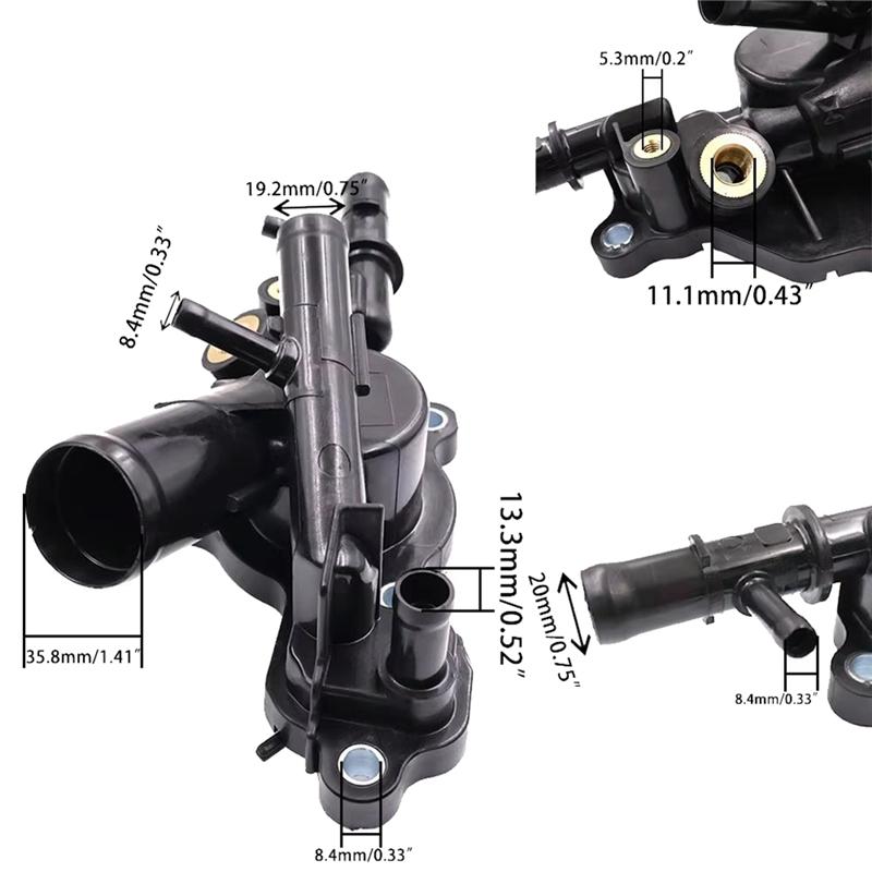 NEW-11060-4BB1A Car Engine Radiator Thermostat Housing For Nissan Sentra Rogue Sport 1.8L 2.0L 2017-2025 11060-4BB0A