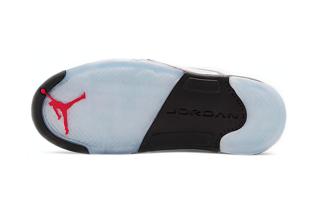 Jordan 5 רטרו אש אדומה כסף לשון 2020 PS 440889-102