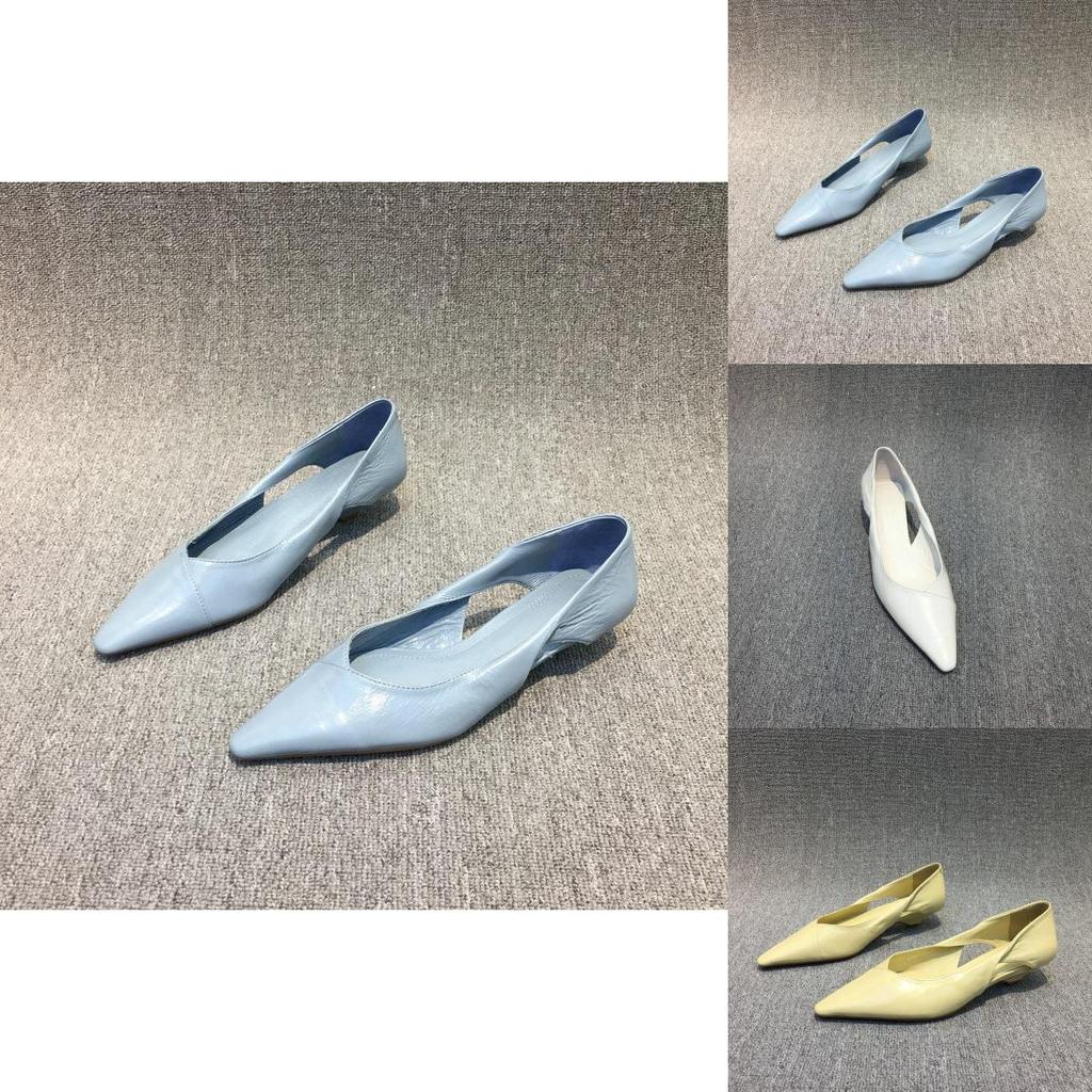 High Heel Shoes For Women With Stylish Hollow Cat Heel And Slipon Design For Daily Wear