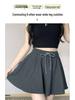 Women's Petite Ballet-Style Puffy Shorts - Summer 2026 Elastic-Waist Sports Pants