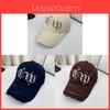 American Street Gothic Embroidered Cotton Baseball Cap With Adjustable Fit For Casual Wear
