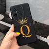 For Xiaomi Redmi 12C Case redmi 11A Cover New Fashion Crown Letters Cover Soft Silicone Phone Case For Xiaomi Redmi 11A 12C Bags