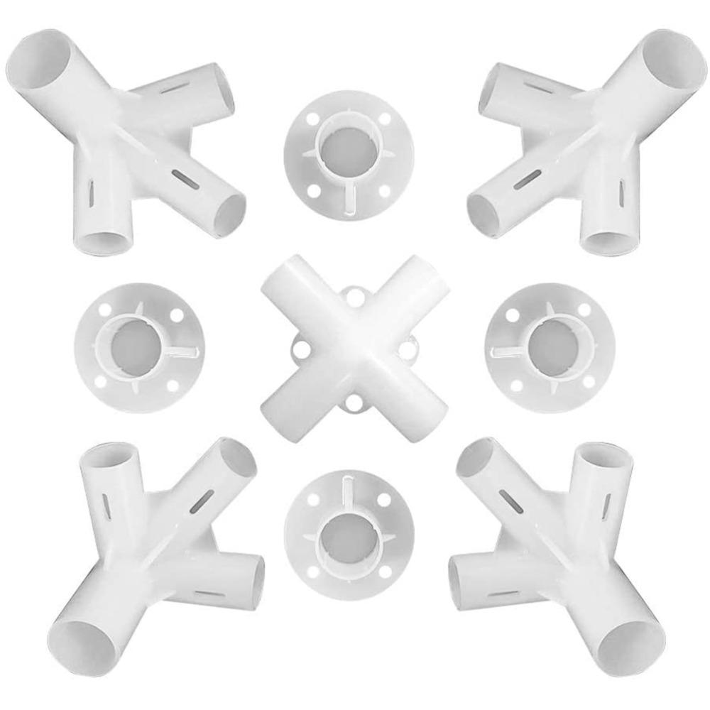 White Tent Parts Smooth Canopy Fitting Durable Tent Accessory  Field Activity
