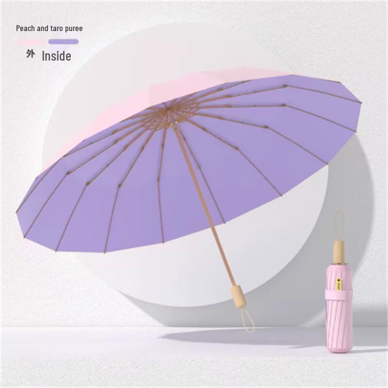Ximengyuan Foldable UV Protection Sun & Rain Umbrella