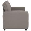 2 Seater Sofa Taupe 180 x 77 x 82 cm Fabric