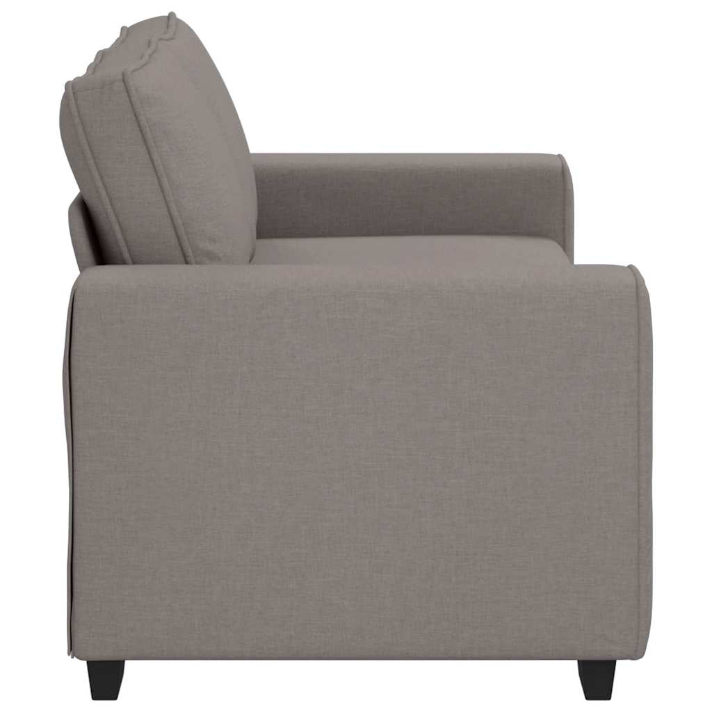 2 Seater Sofa Taupe 180 x 77 x 82 cm Fabric