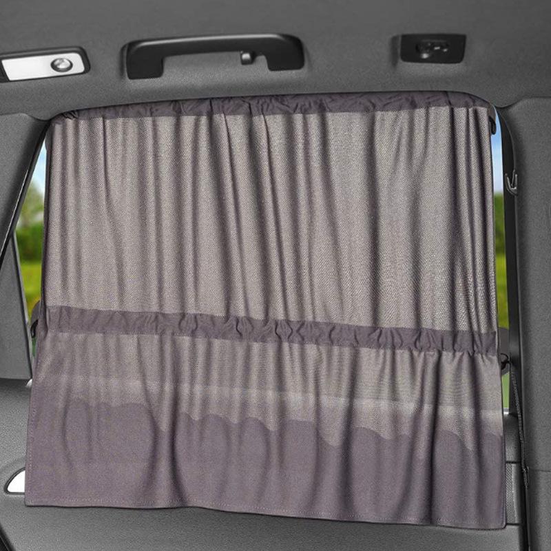 Car Sun Shade Side Window Privacy and Heat Insulation Curtain with Suction Cup