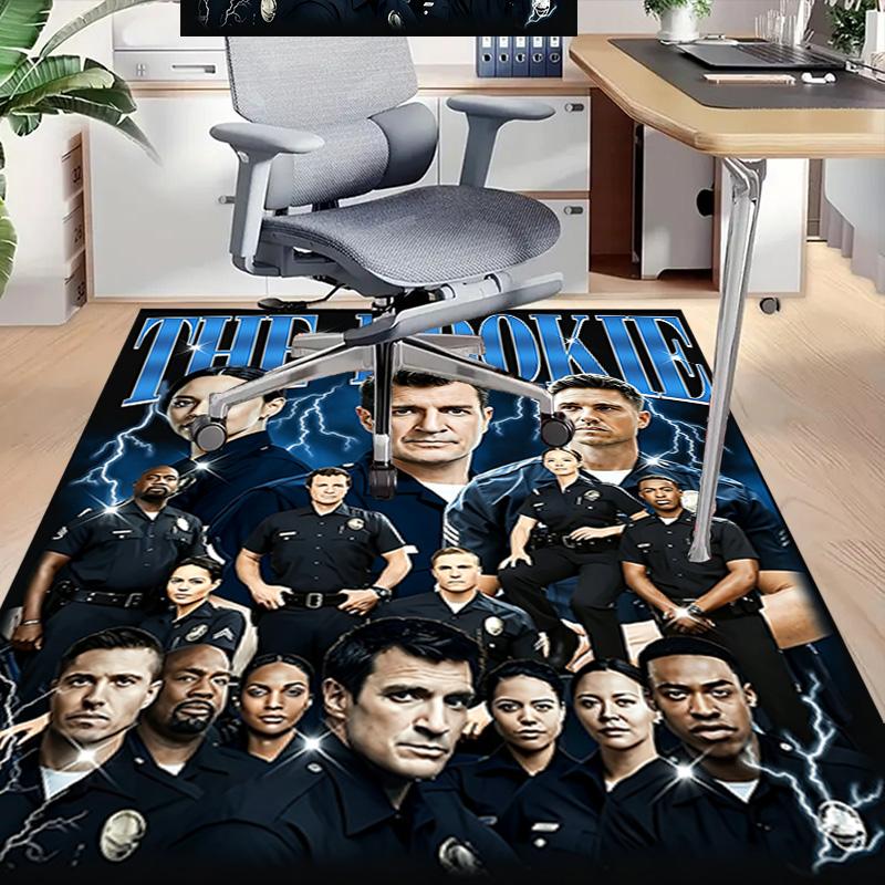 Der Rookie Polizisten Team Teppich Für Spielzimmer Schlafzimmer Wohnzimmer Sofa Heimdeko Kinder Spielbereich Teppich Rutschfeste Fußmatte