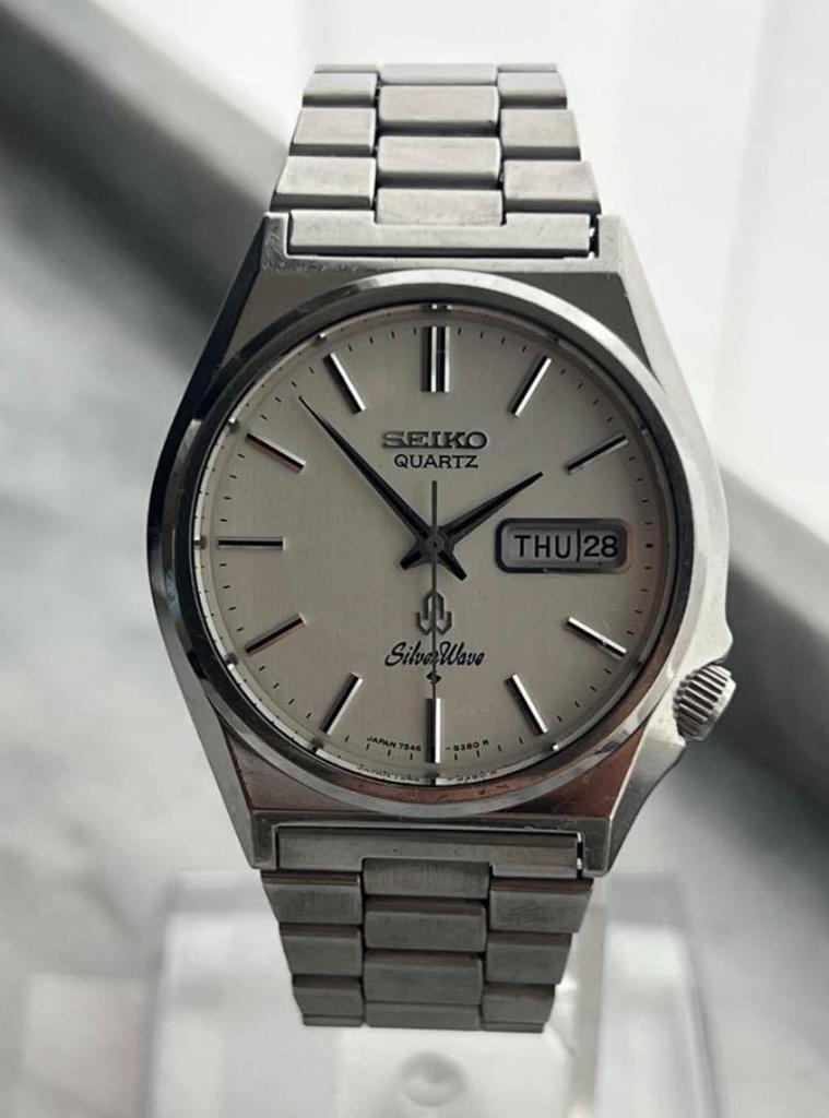 [USED] Battery Replaced SEIKO SilverWave DAYDATE Popular