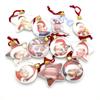 Hanging String DIY Home Decor Photo Frame New Year Gifts Christmas Tree Ornaments Transparent Ball