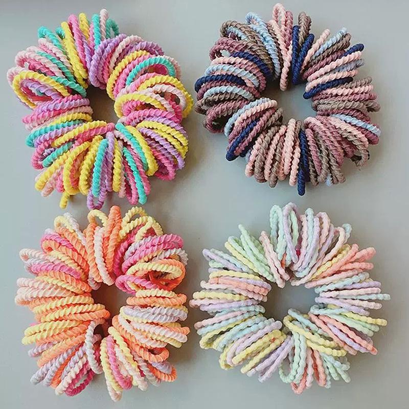Colorful Hair Accessories Set For Children With Comb Rope Side Clip For School Kids Theme Event Dressingup Hair For Todd