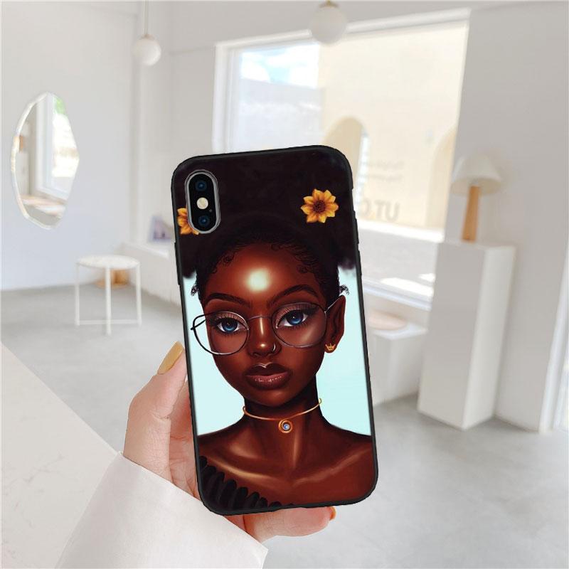 PP11 Black Girl Magic Phone Case for Samsung Galaxy A11 A12 A13 A15 A52S A53 A55 A56 A70 A71 A72 A73 F06 F16 F56 S10 Plus S10e