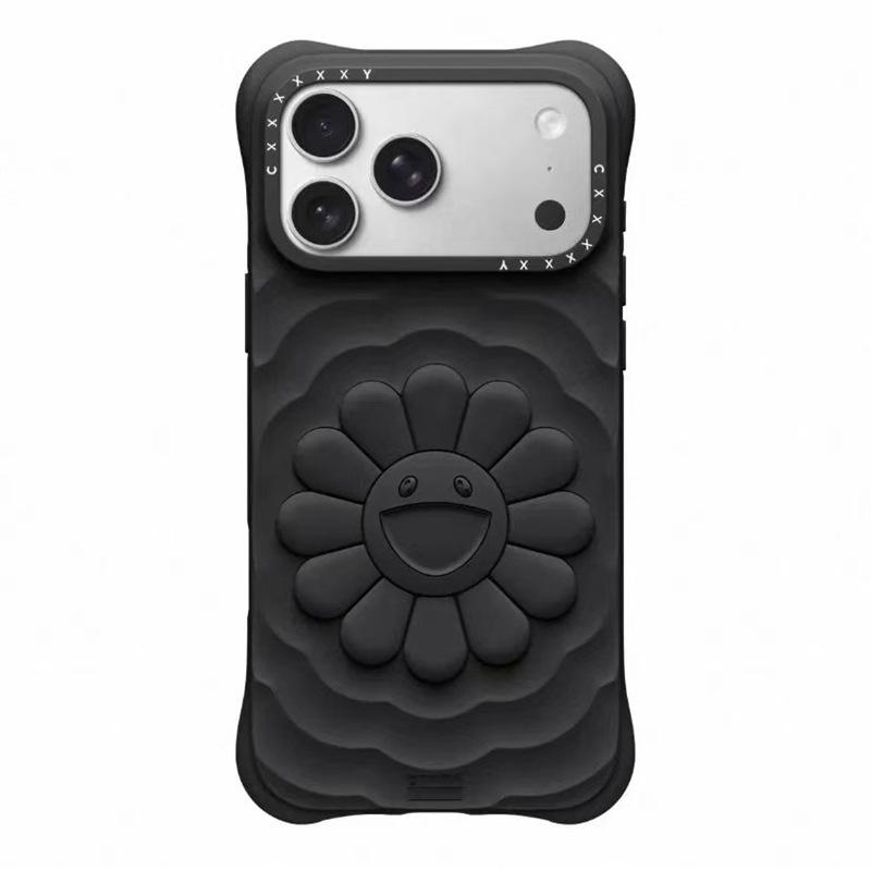 

Takashi Murakami Sunflower Liquid Silicone iPhone Case iPhone 17 Pro Max