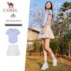 CAMEL Women's Anti-Exposure Quick-Dry 2-Piece Sports Set