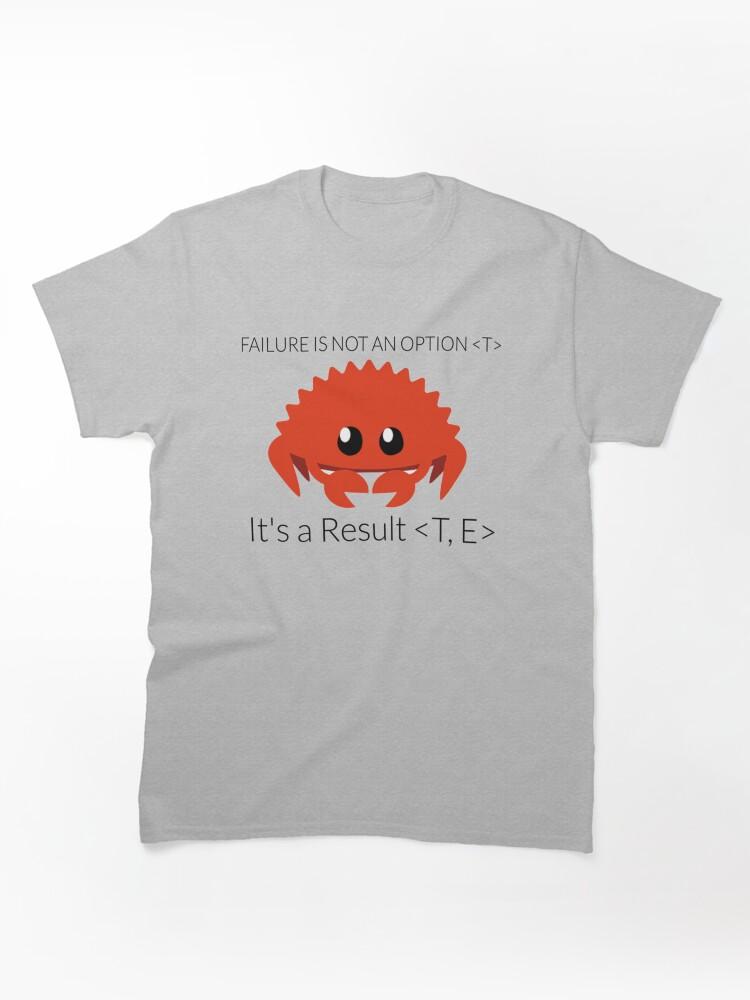 Rust Rust lang Merch Gift for rust language lovers Classic Unisex T-Shirt