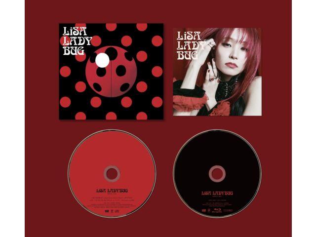 LiSA LADYBUG First Limited Edition Type A CD+Blu-ray+Case VVCL-1833 J-Pop NEW