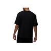 Jordan Flug-Essentials Bequemes Hautfreundliches Modisches Vielseitiges Kurzarm-T-Shirt Herren Tops Schwarz IB7345-010