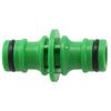 2 Way Garden Hose Connector Joiner Coupler Watering Water Pipe Tap Male Black Watering Equipment Garden watering Hose Connector