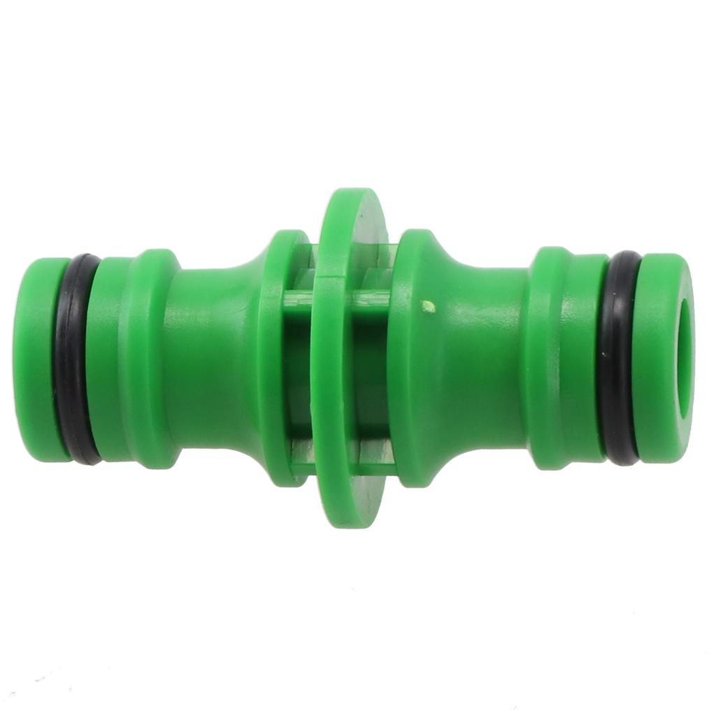 2 Way Garden Hose Connector Joiner Coupler Watering Water Pipe Tap Male Black Watering Equipment Garden watering Hose Connector