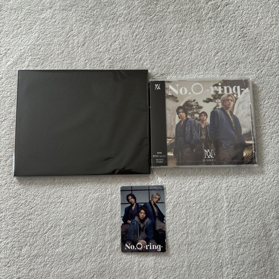 

[USED] Number_i No.O -ring- First Press Limited Edition Regular Edition 2 types with bonus