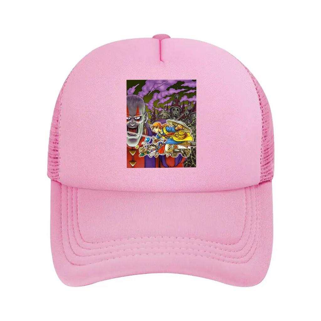 Anime Repeat Manga - Inspired, Fantasy Quest Art Design Mesh Baseball Cap