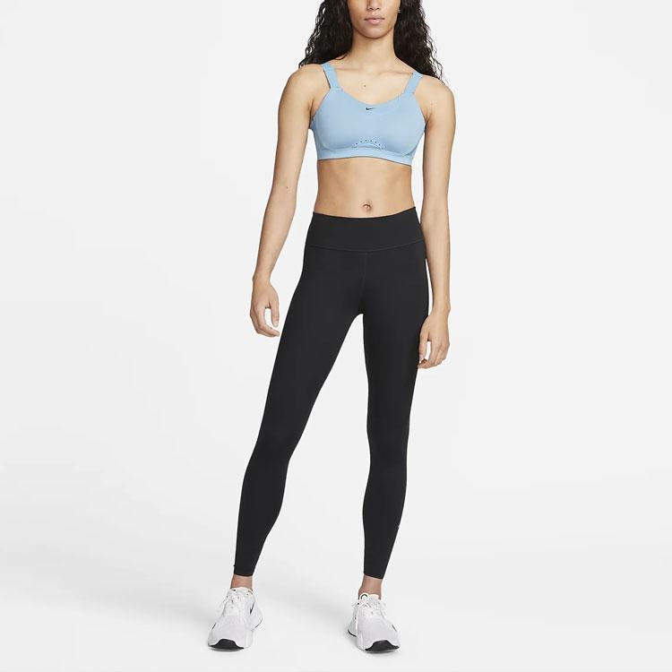 Nike Solid Adjustable Strap Sports Bra Women underwear Light-Blue DD0431-424