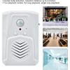 Motion Sensor Doorbell Door Chime, Home Security Driveway Alarm Entry Doorbell Indoor Motion Detector Buzzer, Store Door Entry Bell MP3 Audio, 2