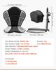 Kayak Seat, 1 Pack 31 mm Thick, Universal Paddle Board Seat with Back Support, Sit-on-Top Soft Padded Cushion with Storage Bag & Adjustable Straps for
