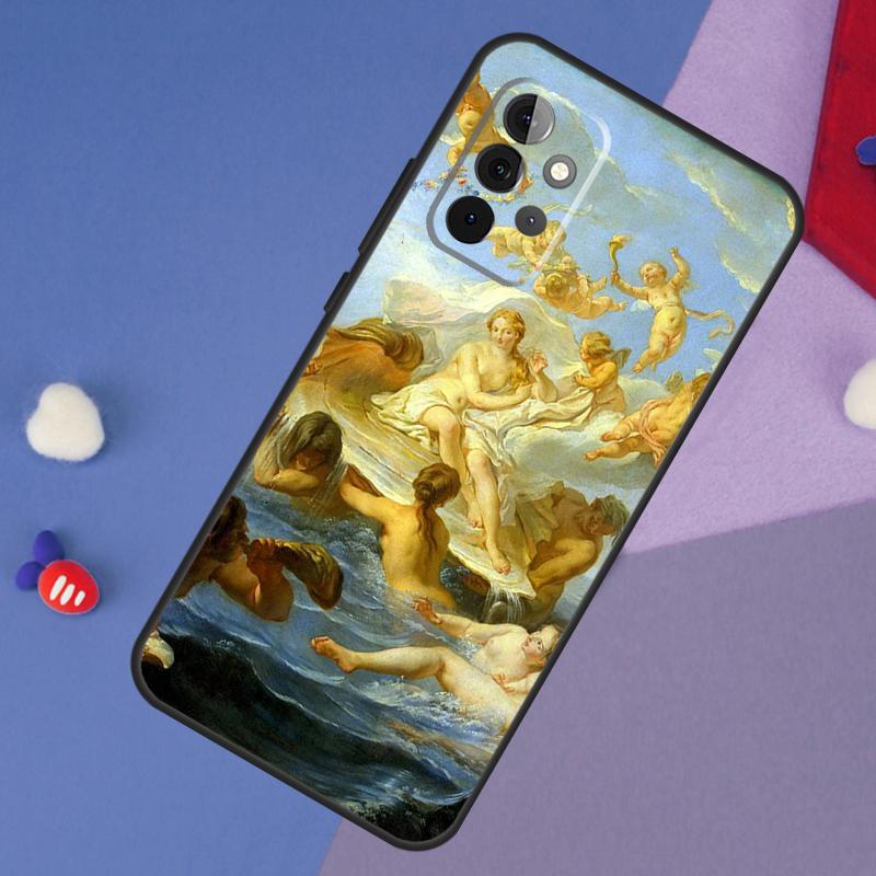 Art Painting Birth Of Venus Case For Samsung Galaxy A52 A53 A33 A13 A34 A54 A14 A35 A55 A15 A56 A36 A26 A16 A06 A22 A32