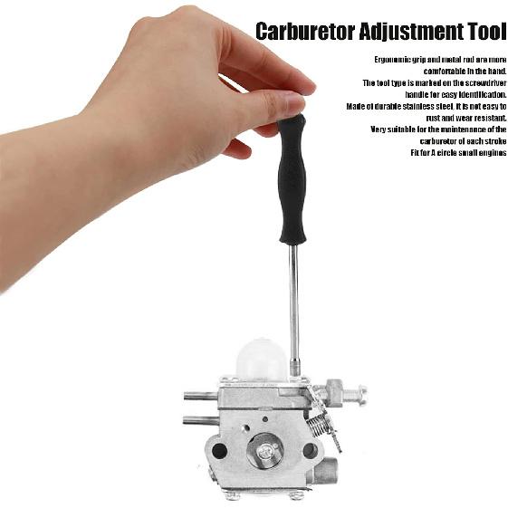 Aramox Carburetor Adjustment Tool, Carburetor Adjustment Tool Screwdriver A Circle Design Carburator Adjusting Small Engine Carb Tune Up Tool