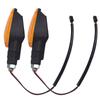 1 Pair Electric Bicycle 36V-72V Ebike Taillight Turn Signal Rear Rack Lamp Tail Light Electric Bicycle Turn Signal Buckle 7