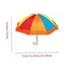 Delicaat Met Zuignap Telefoon Paraplu Zonneklep Regenwerend Telefoonhouder UV-Bescherming Mini Paraplu