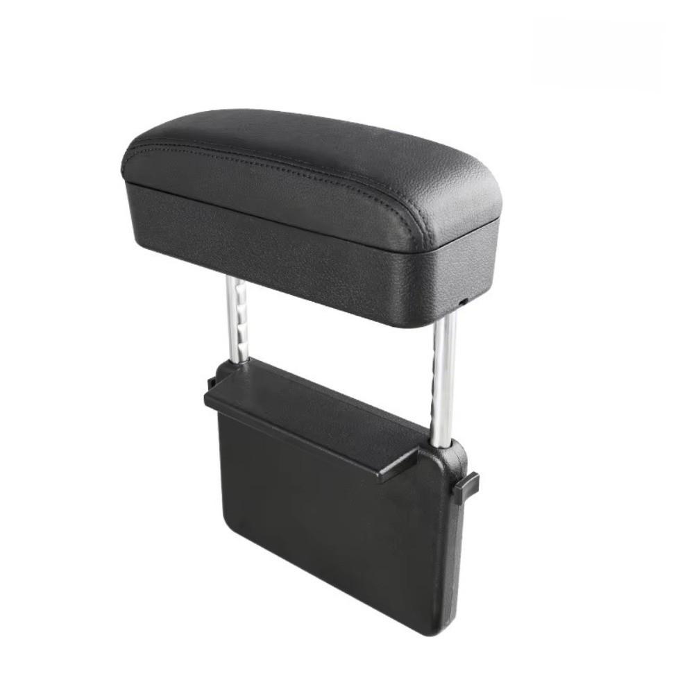 

Adjustable Elbow Rest Pad PU Leather Armrest Extender New Armrest Support Full Black