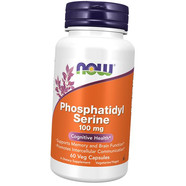 Phosphatidyl Serine Capsules, Phosphatidyl Serine 100, Now Foods 60vegcaps (72128024)