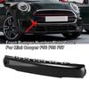 ABS Plastic Car Front Bumper Number Plate Cover 51117337791 for Mini Cooper F56 F55 2013-2019 Cabrio F57 2014 2015 2016-2019