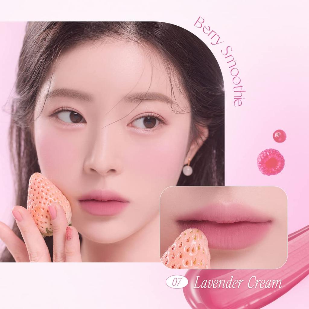 Daisyk Water Blur Tint Lavender Cream Water Blur Smoothie Collection "Official" #07 (Berry Smoothie) Tint/Berry