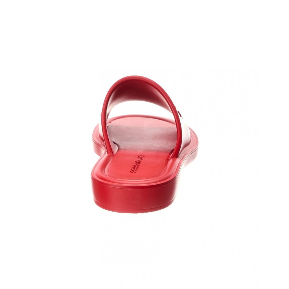 Salvatore Ferragamo Ferragamo Giuneva Jelly Sandal Red
