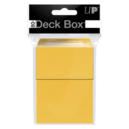 Ultra PRO Deck Box (yellow Card Case)