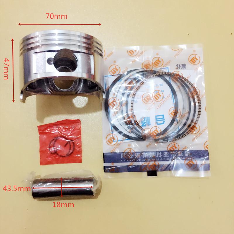 70mm Piston Rings Kit For HONDA GX220 Chinese 170F About 7HP Gas Engine Motor Generator Water Pump