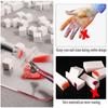 Conjunto de Esponjas Quadradas Coloridas para Unhas Pincel para Unhas Degradê Ferramenta Suave para Borrar Mini Unhas Esponja de Maquiagem para Manicure DIY com Caneta de Pegar