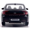 Welly Hyundai Sonata DN8 Diecast Model Car, Black, 1pc