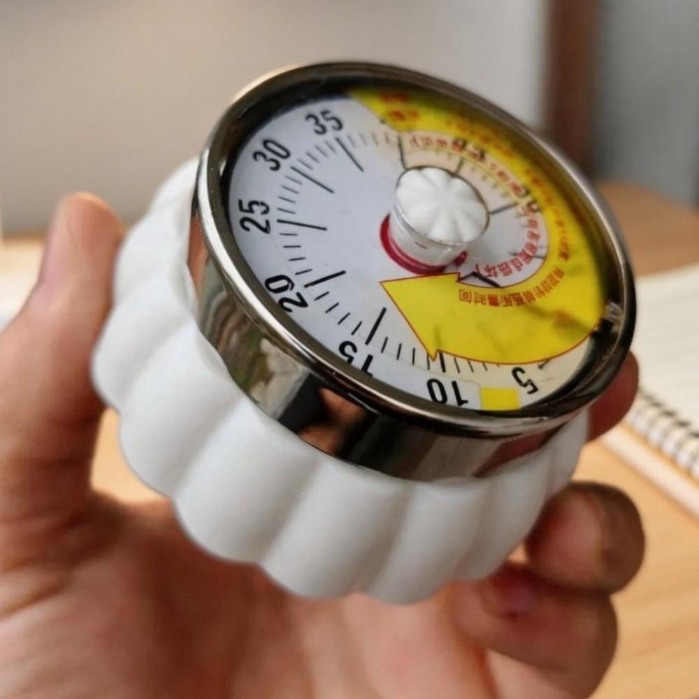 Precision Timing Mechanical Timer Stainless Steel 60 Minute Timer Visual Timer Office Use