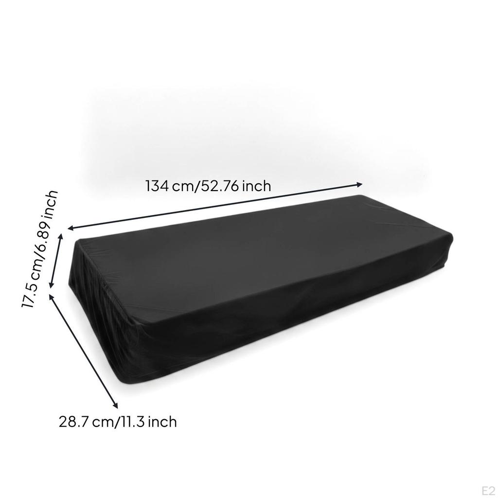 Piano Keyboard Dust Cover Adjustable Electronic Stretchy
