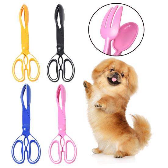 Dog Pooper Scooper Pet Poop Picker Plastic Portable Dog Poop Tool Pet Waste Cleaning Tool Avoid Bending Over for Easy Pick Up