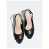 Women S European Style Open Toe Chunky High Heel Sandals Plus Size