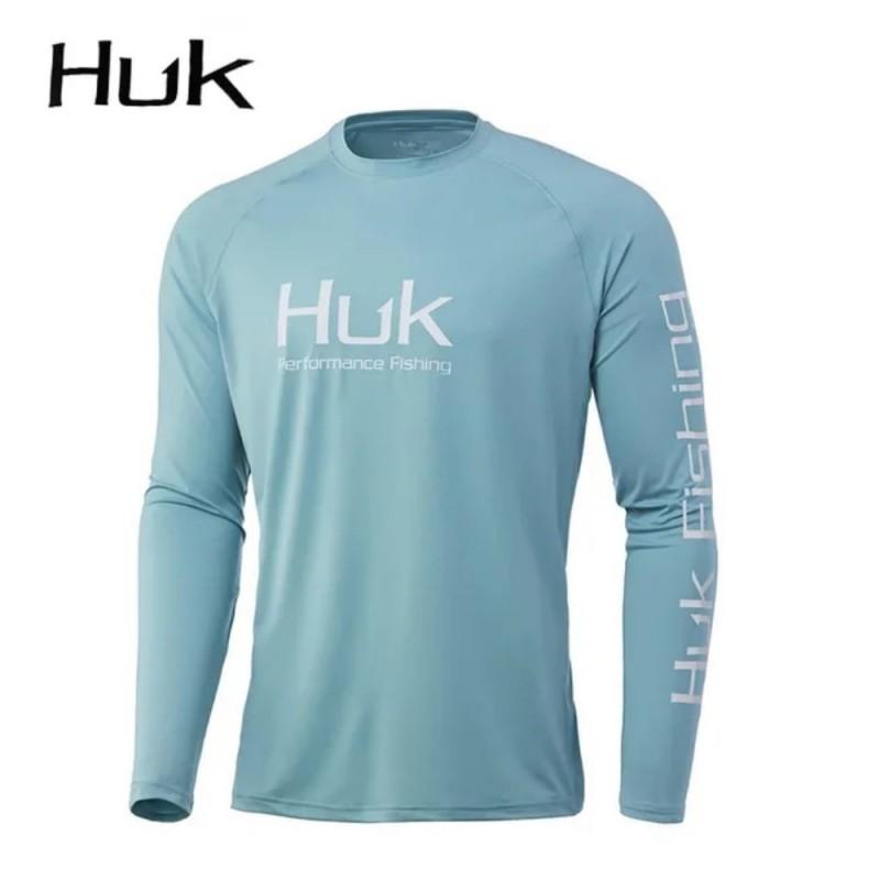 Men Women Quick Dry UV Protection Fishing Shirt Long Sleeve Outdoor Sport Top Breathable Cooling Performance Tee