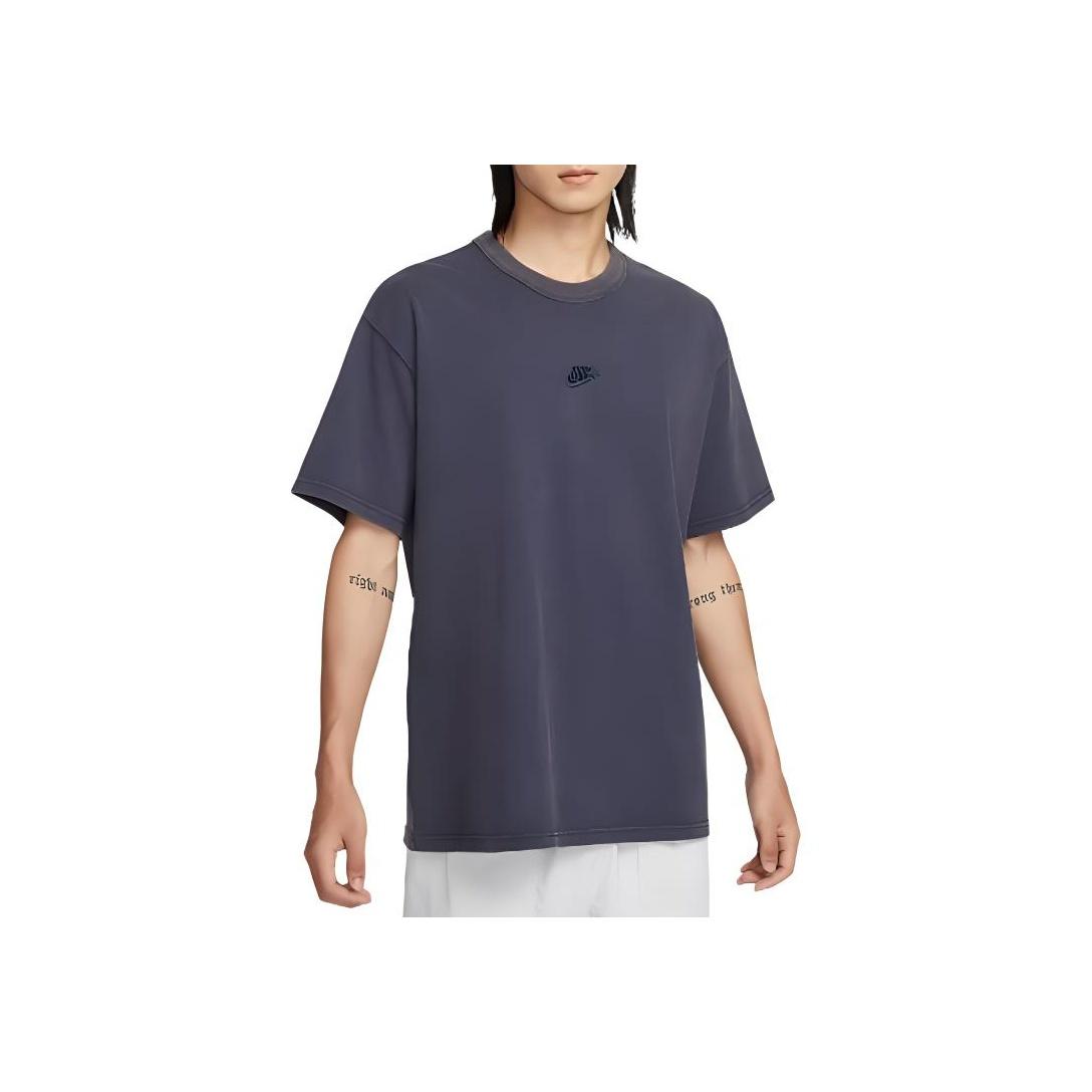 

Новая мужская футболка Nike Sportswear Essentials Series, темно-темно-синяя, FZ5384-410 XL